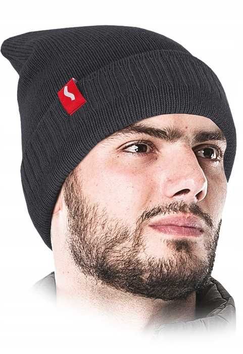 Czapka ocieplana zimowa dziana reis czcity_s