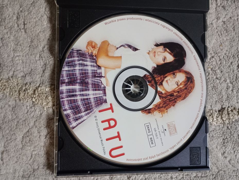 Tatu płyta CD 2003