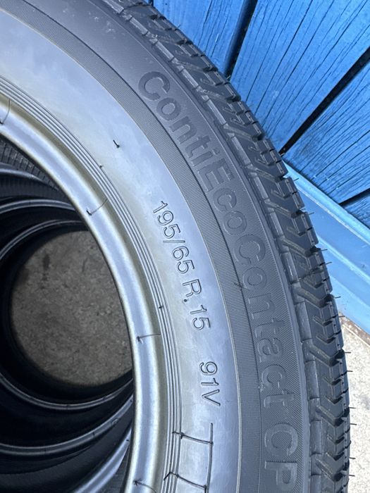 4sztuki 195/65 R15 Continental opony letnie nowe z zapasow