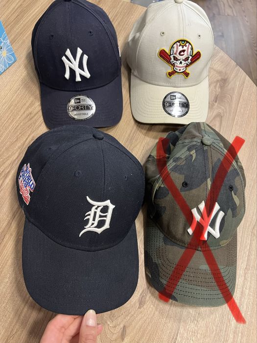 Оригінальні кепки New Era 9FORTY MLB New York Yankees, Detroit Tigers, Cincinnati Reds