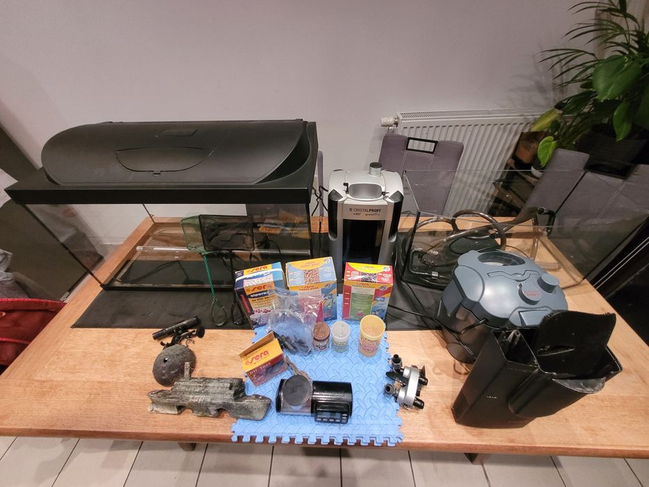Akwarium 100 litrów i 50 litrow