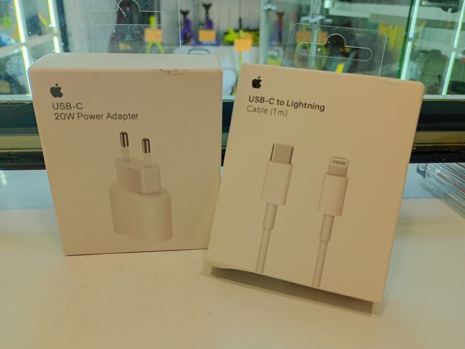 ładowarka APPLE  kostka + kabel  Komis Madej sc.