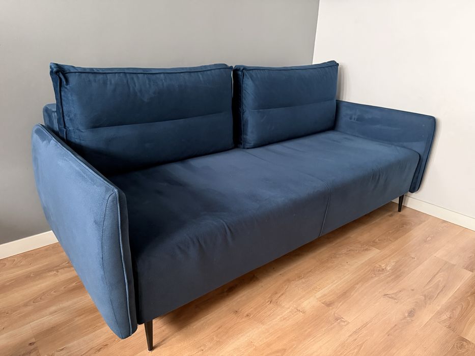 Sofa KIOTO 3osobowa rozkladana Granatowa