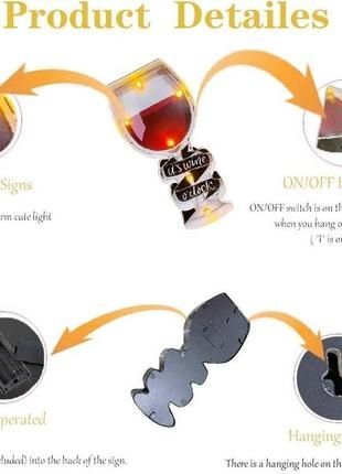 Fsveyl барная вывеска, винтажный шатер ручной работы в индустриальном