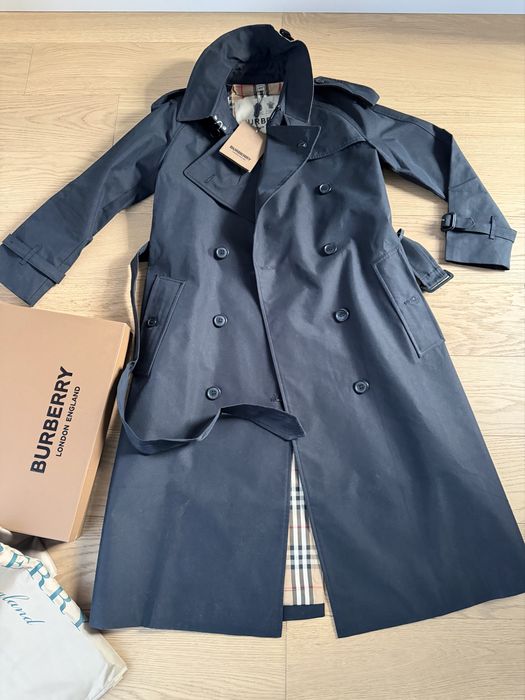 Burberry płaszcz trench dla kobiet 34