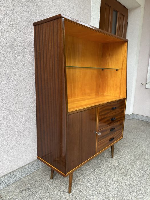 Swietny Stan! Designerska Witrynka Lata 70te XXw Design PRL