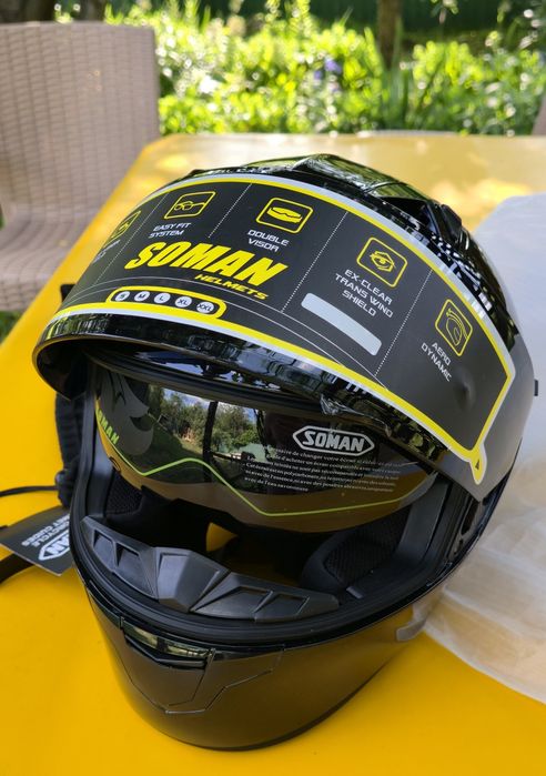 Мотошлем интеграл Soman