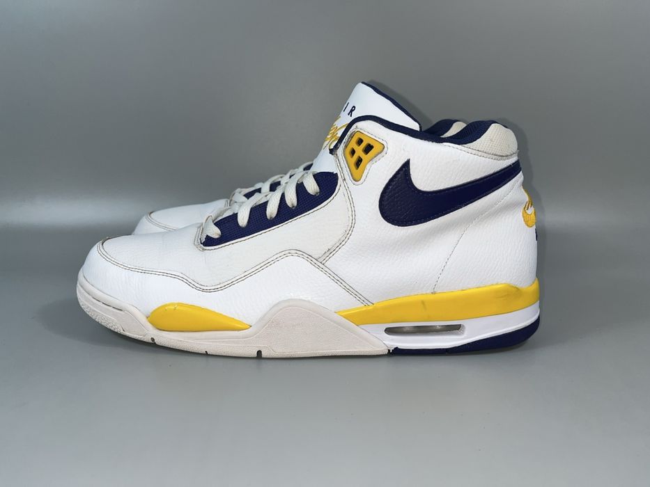 Кросівки Nike Flight Legacy Lakers 47.5 розмір (по стельке 31 см)