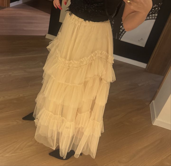 Spodnica midi jak ALLSAINTS LONDON  piekna!!