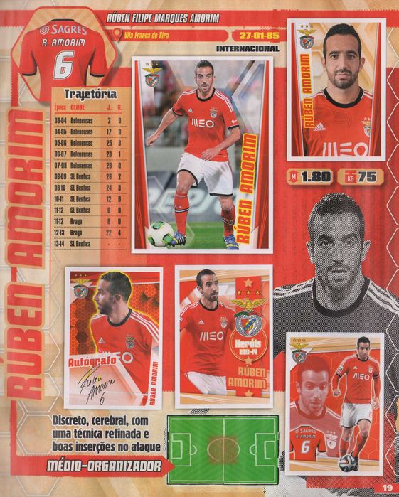 Caderneta S.L. Benfica és tu - Completa