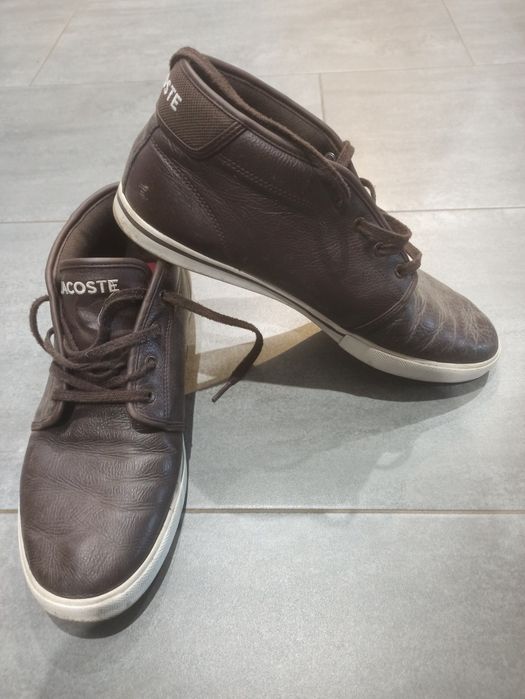 Кеды мужские кожа lacoste 42
