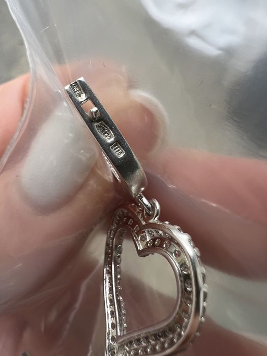 Серьги серебро