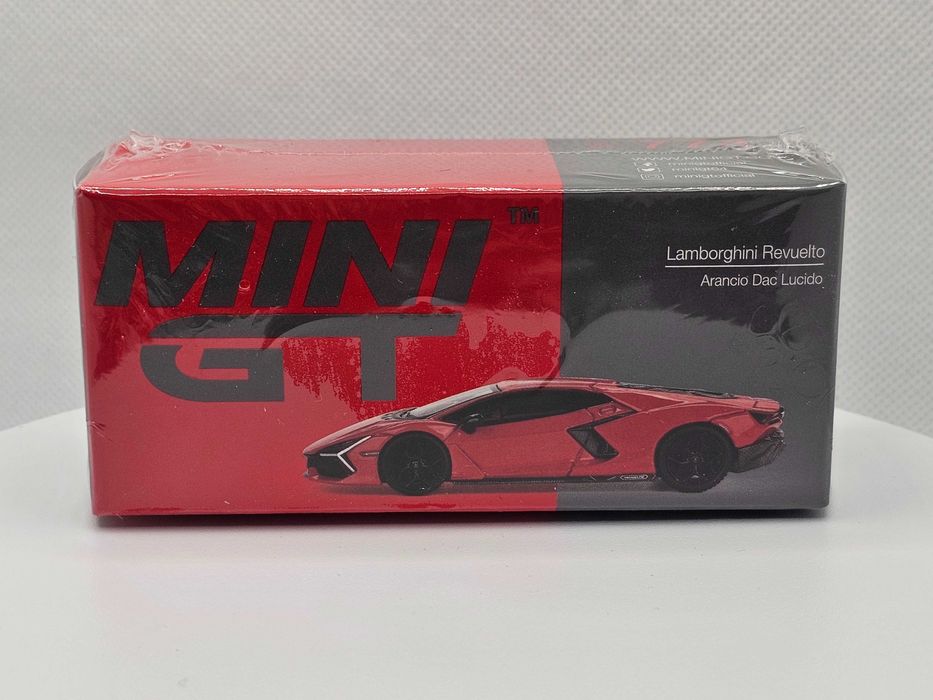 MiniGT 2024 Lamborghini Revuelto Arancio Dac Lucido