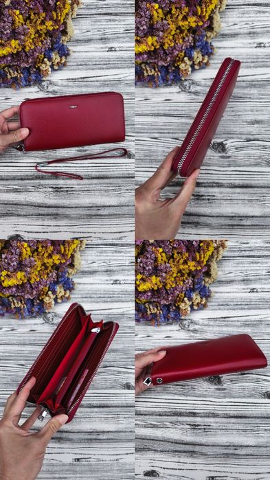 Жіночий шкіряний гаманець на блискавці Balisa, женский кошелек