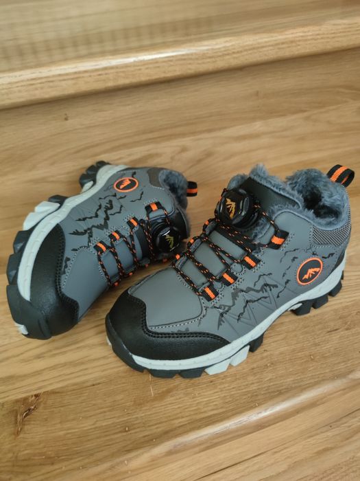 Зимові протиковзкі, трекінгові черевики для хлопчика, 33 розмір