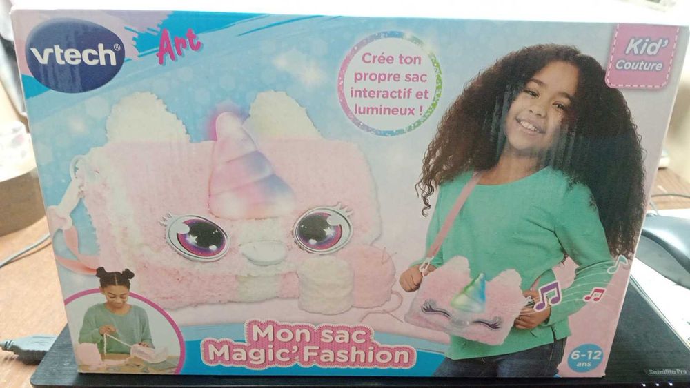 Mala Interativa Unicórnio VTech Kid Couture Mon Sac Magic Fashion (Novo)
