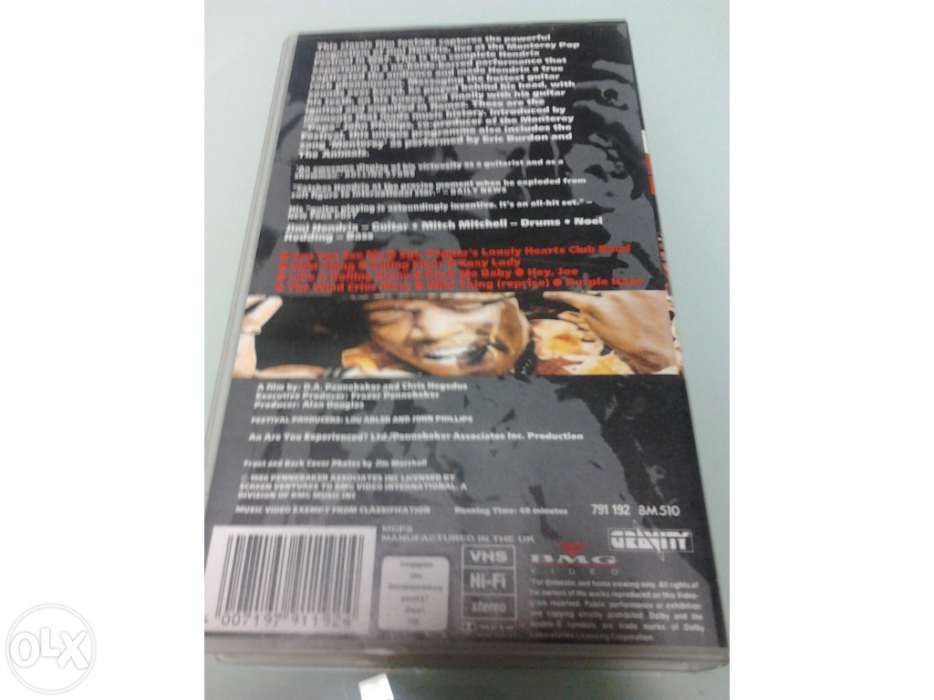 Vhs - Jimi Hendrix