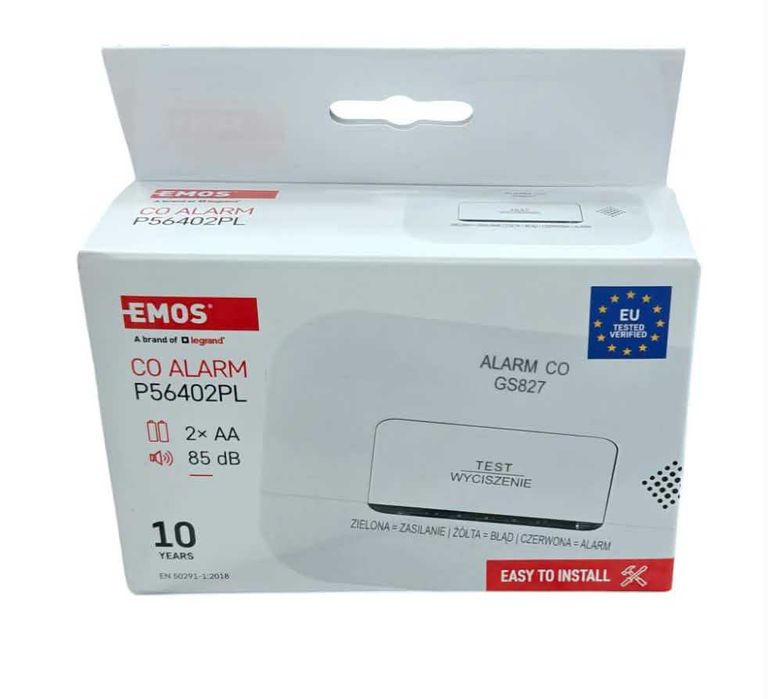 Emos Detektor tlenku węgla GS827