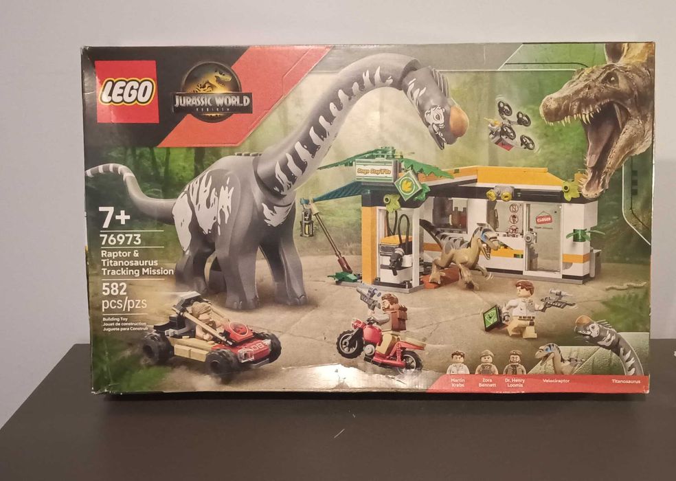 LEGO Jurassic World – Na tropie tytanozaura i raptora – Nr. 76973
