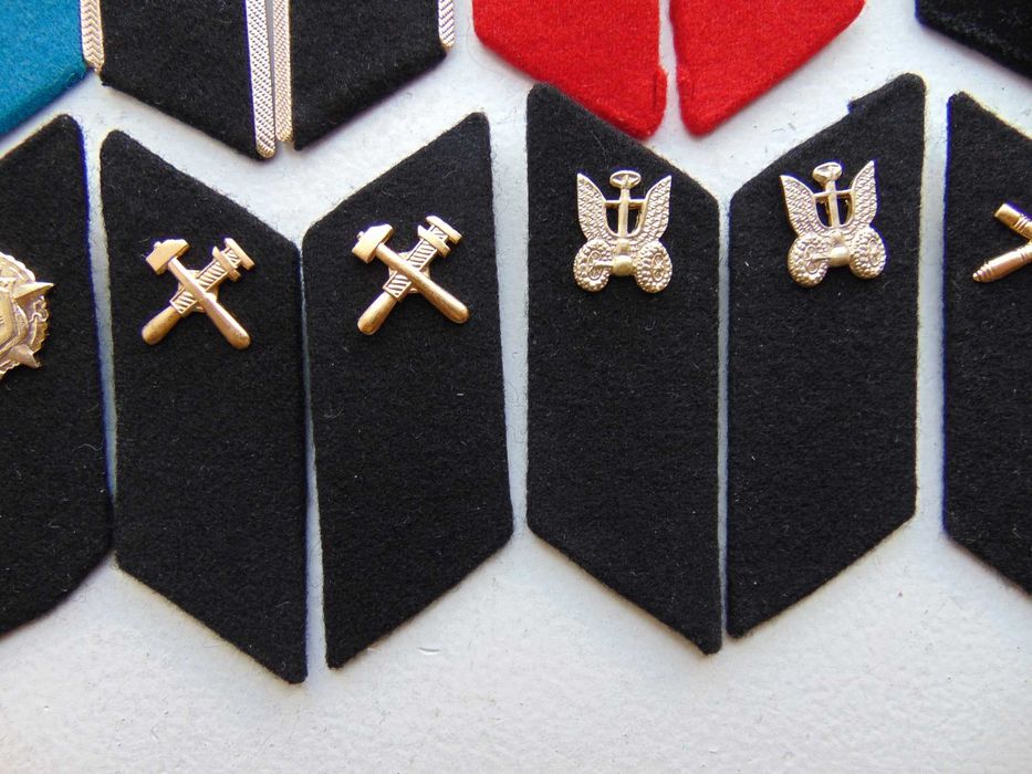 Петлицы советские 10 пар. Армия СССР лот 2