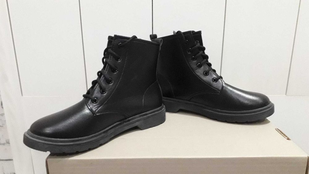 czarne botki marki Shein roz. 38 wkładka 23,5 cm nowe
