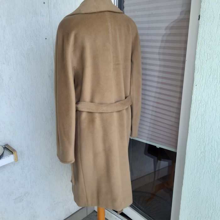 Płaszcz  palto wełniany +angora rozmiar 38/M