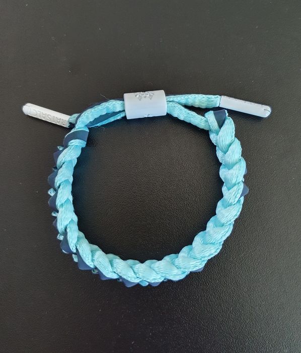Bransoletka pleciona UNISEX niebieski granatowy