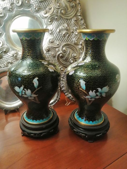 Par jarras cloisonné