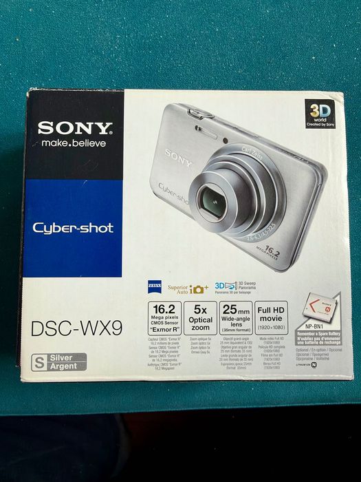 Sony Cyber-Shot DSC-WX9 EXMOR R CMOS 16MPx 5x ZOOM