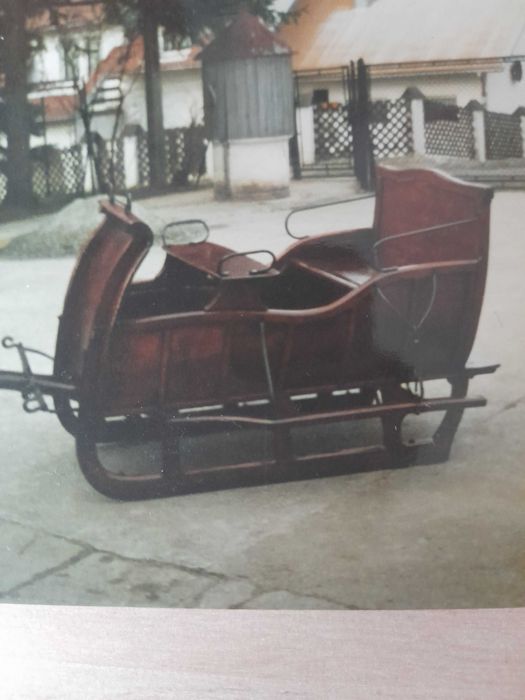 stare zabytkowe sanie konne