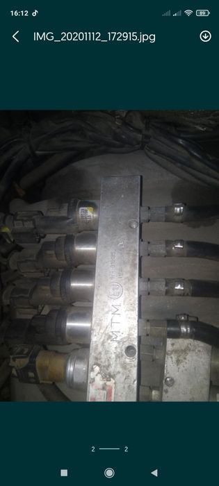 Газові форсунки BRC ,жовті,стояли на туарег 4.2