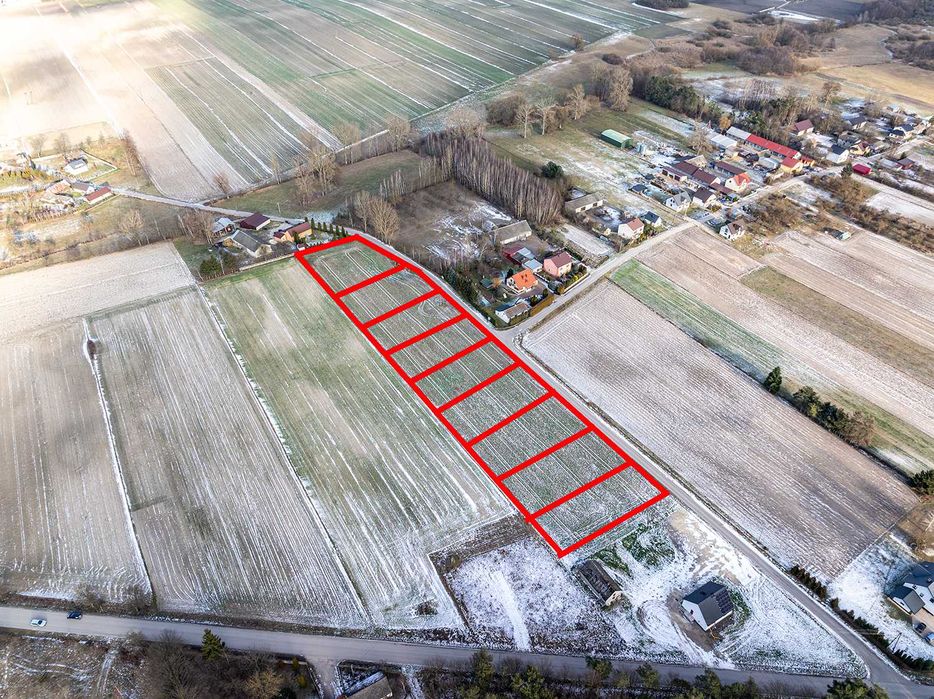 Działki budowlane Dzierszyn gmina Imielno