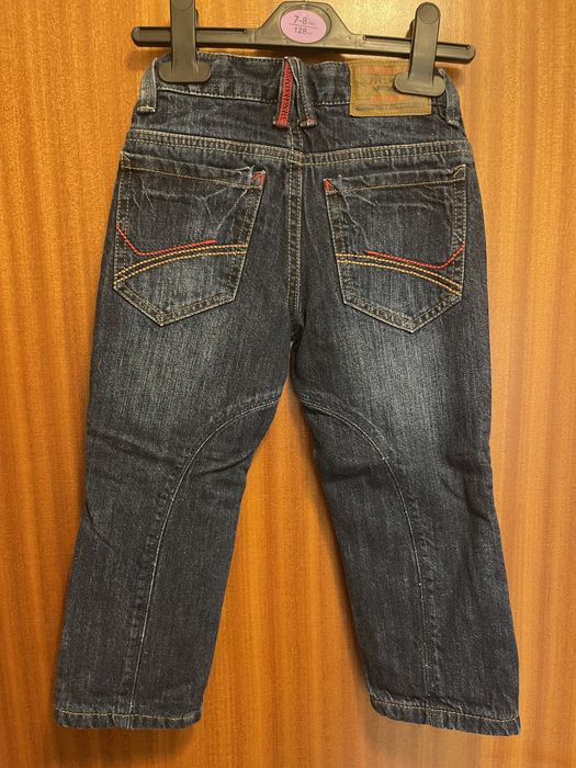 Calças de ganga forradas a polar menino 3 anos