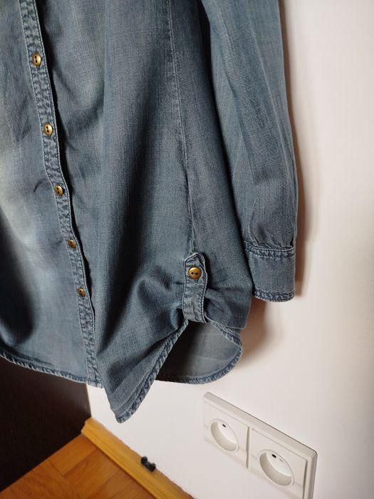 Koszula damska długi rękaw jeans 34 Clockhouse