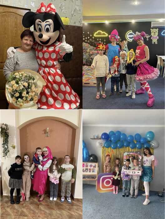 Аніматор Миколаїв/ фольговане шоу/ піньяти/ мильні бульбашки/ ростові