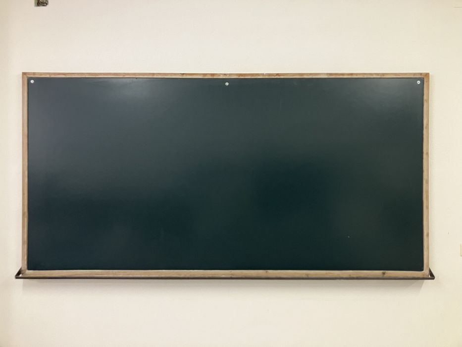 Quadro de giz de grande dimensão