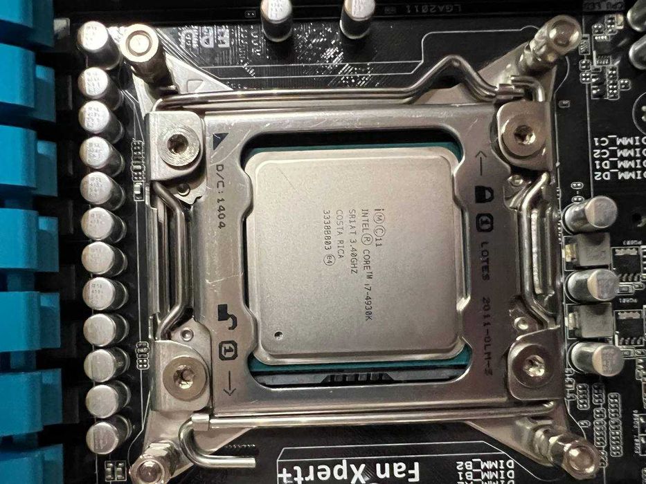 Материнська плата та процессор (P9x79LE + i7 - 4930k)