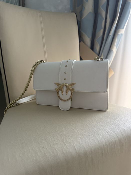 Pinko love bag сумка шкіряна