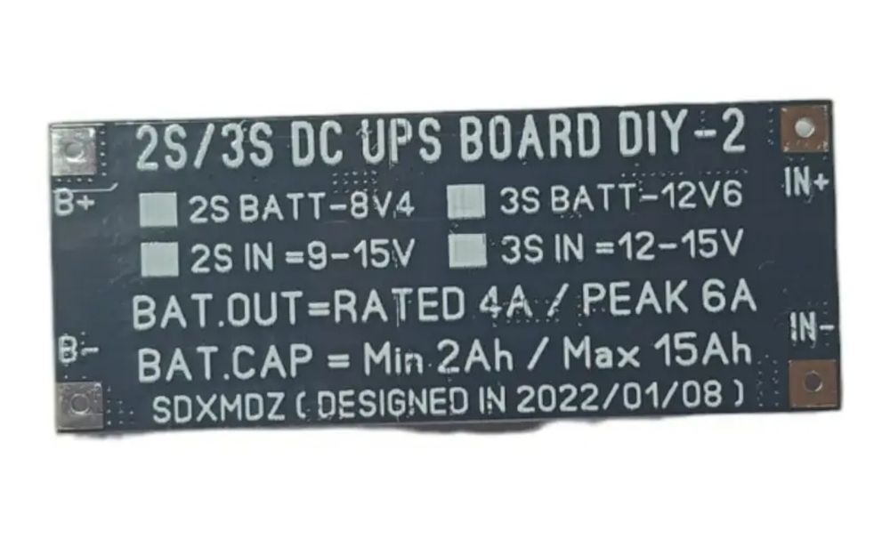 Плата ДБЖ UPS, контролер безперебійного живлення  9 B  2S, 12 В 3 S