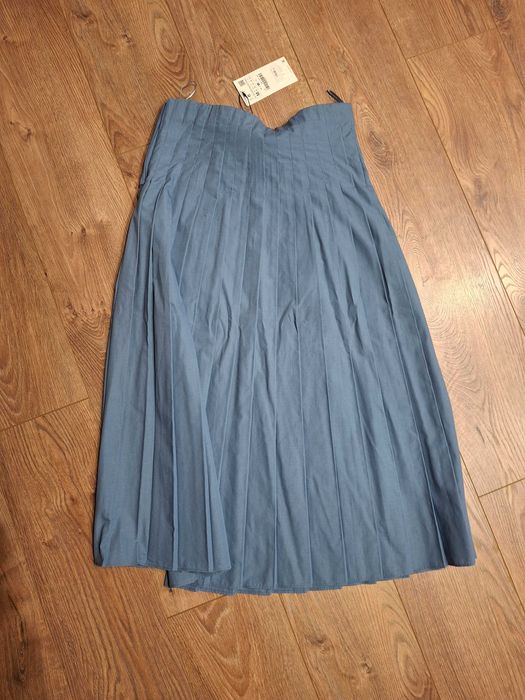 ZARA синя спідниця