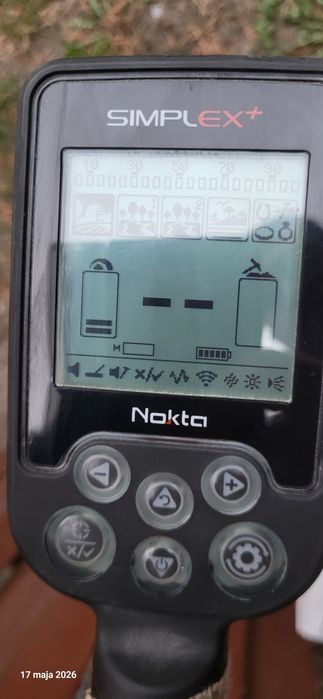 Nokta simplex detektor wykrywacz metalu