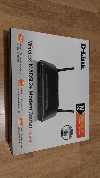 Router D-Link N300 DSL-2740B