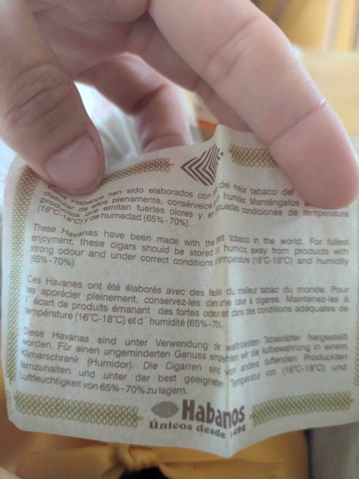 Caixa Charutos Cohiba Robustos (Cabinet SLB) - Habana, Cuba
