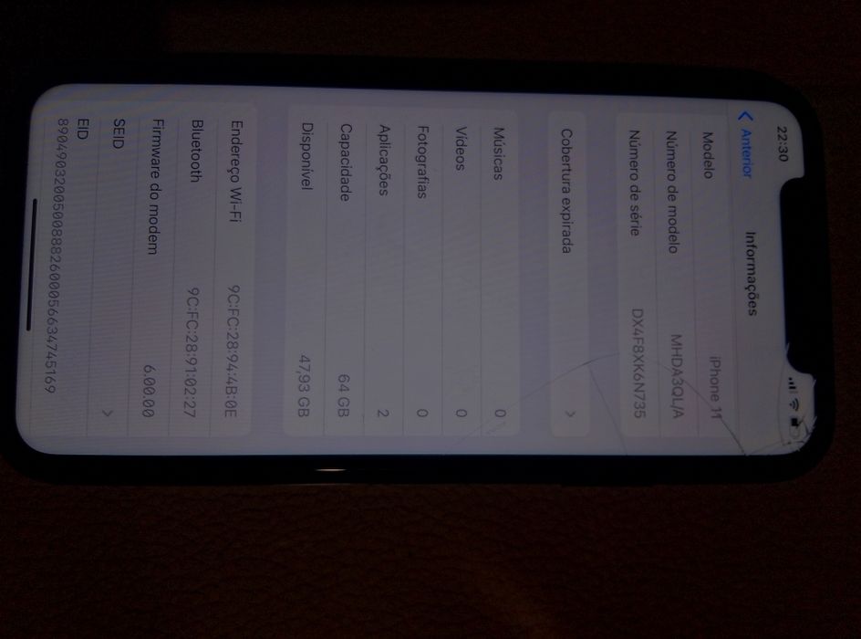 iPhone 11 64GB Preto