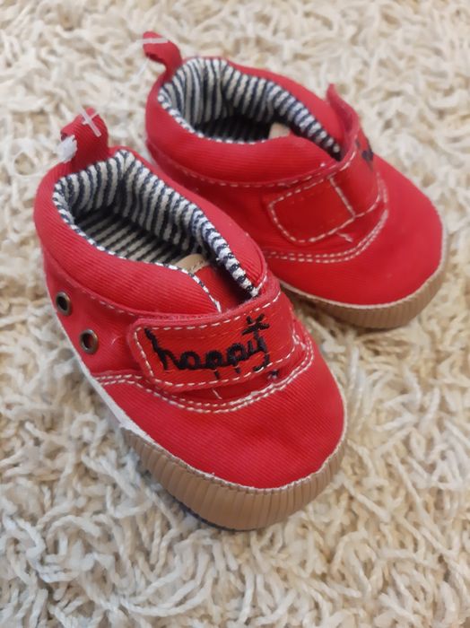 Niechodki buty buciki M&S zestaw 7 par 0-6 miesięcy wyprawka