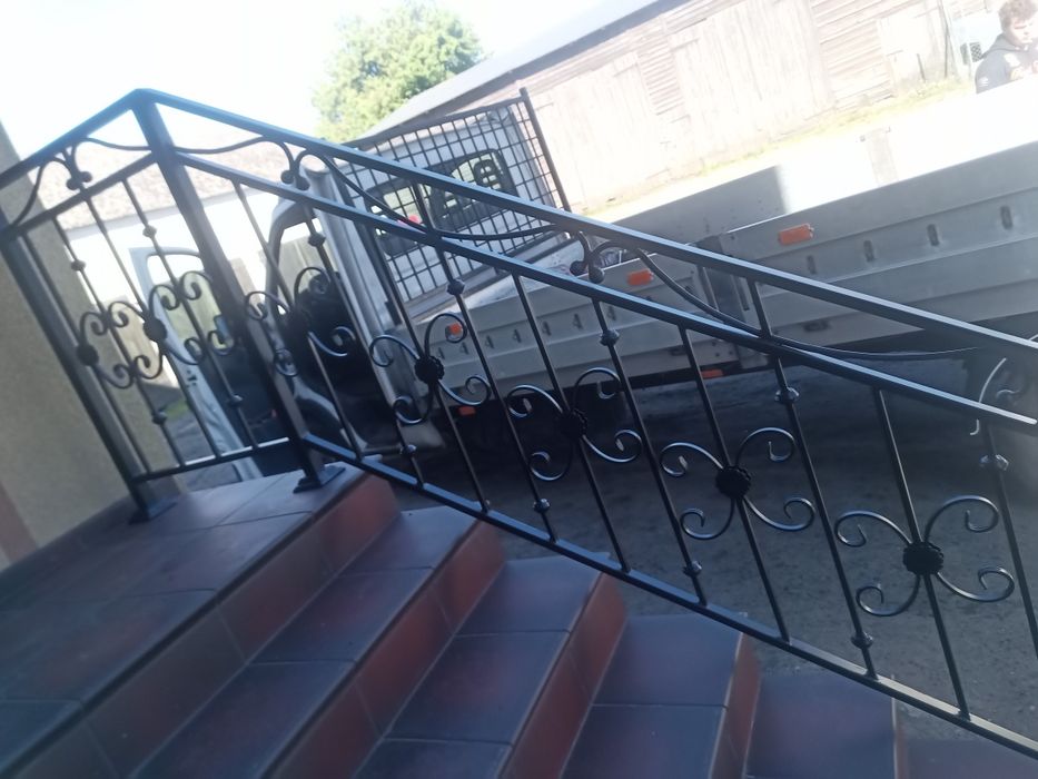 Schody bramy balustrady ogrodzenia