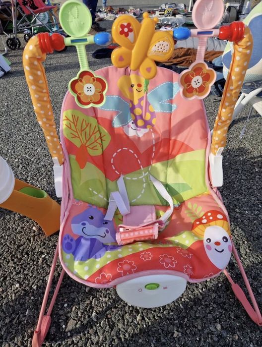 Espreguiçadeira vibratória