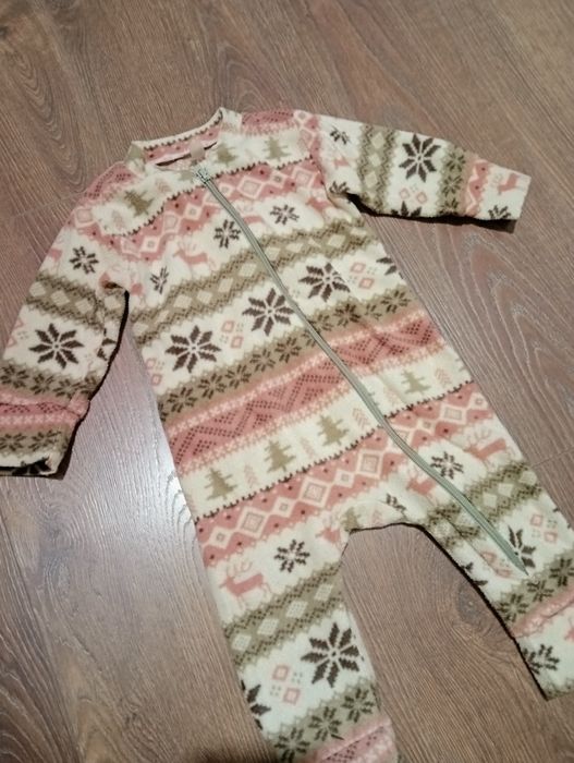 Флісовий ромпер, чоловічок, р. 74