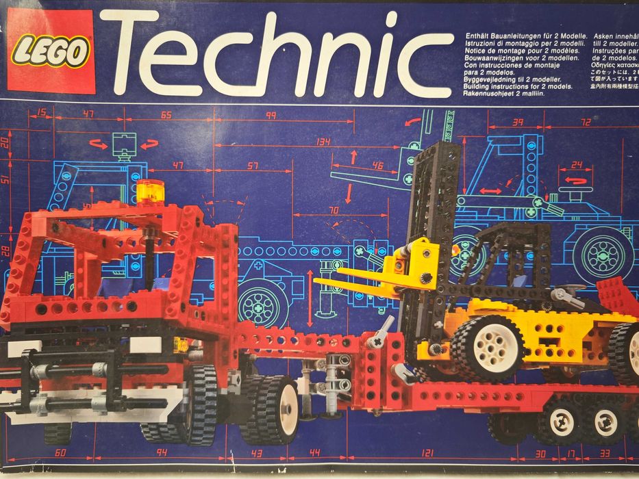 Lego Technic 8872 "Forklift Transporter"; 1993; [156]