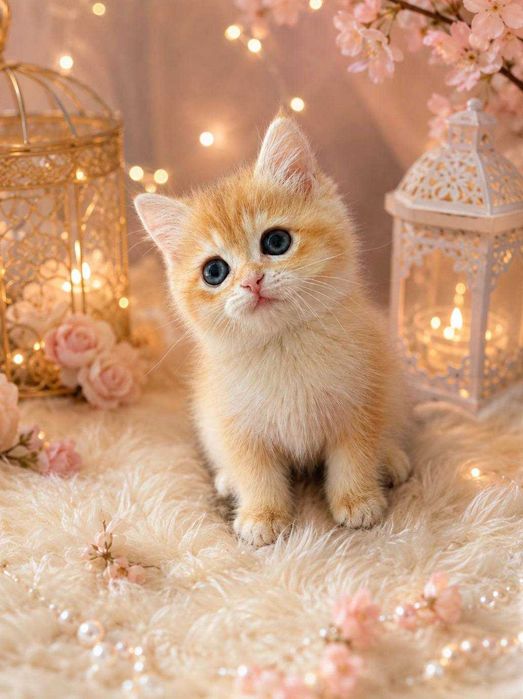 Кошенята Золота шиншила